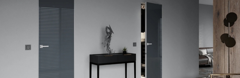 Двери скрытого монтажа PRESTIGE GLASS
