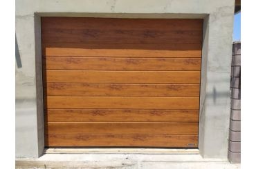 Секционные гаражные ворота Hormann 2500 x 2125 мм