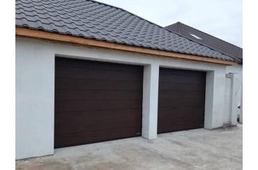 Секционные гаражные ворота Hormann 2500 x 2125 мм